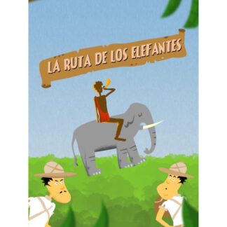 Cartel de La ruta de los elefantes